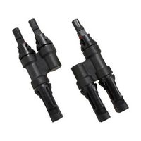 Renogy - Solar Y Connectors MMF+FFM Pair - Black