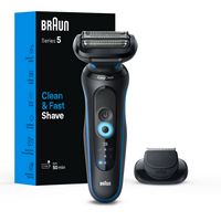 Braun - Series 5 Wet/Dry Electric Shaver - Blue