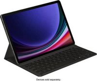 Samsung - Galaxy Tab S9/S9 FE Book Cover Keyboard Slim - Black