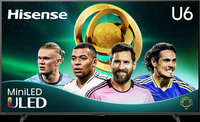 Hisense - 55" Class U6 Series MiniLED QLED UHD 4K HDR Smart Fire TV (2025)