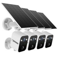Defender - Solar Powered 4K AI Everwatch Wireless Security Camera with 3W Solar Panel, AI Detecti...