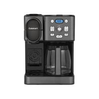 Cuisinart - Coffee Center 2-In-1 Coffeemaker - Black Stainless Steel