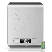 Arboleaf Food Kitchen Scale, 1g/0.01oz Precise Food Scales for Kitchen, Tare Function, Stainless ...