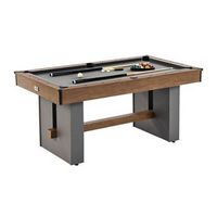 Barrington Billiards 5.5%27 Urban Drop Pocket Pool Table with Accessories - Gray