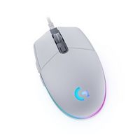 Logitech - G203 LIGHTSYNC Wired Optical Gaming Mouse with 8,000 DPI sensor - Wired - White