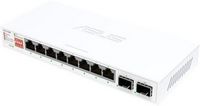 ASUS - QG-U1080 8-Port 2.5G + 2-Port 10G SFP+ Unmanaged Ethernet Switch - White