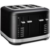 KitchenAid - 4 Slice Programmable Toaster - Black Matte