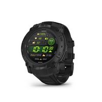 Garmin - Instinct 3 AMOLED GPS Smartwatch 50 mm Fiber-reinforced Polymer Tactical Edition - Black...