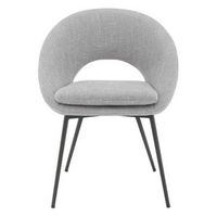 OSP Home Furnishings - Millie Accent /Dining Chair - Grey/ Black