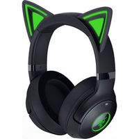 Razer - Kraken Kitty V2 Wireless Gaming Headset for PC, Mac, Mobile, and Tablet - Black