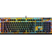 Razer - BlackWidow V4 X Full Size Wired Mechanical Green Clicky Switch Gaming Keyboard with Chrom...