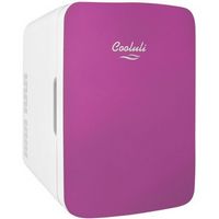 Cooluli - Infinity 0.4 Cu. Ft. Mini Fridge - Pink