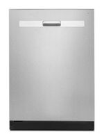 Whirlpool - 24 inch Top Control Built-In Dishwasher with 3rd Rack, Fan Dry,  51 dBA - Stainless S...