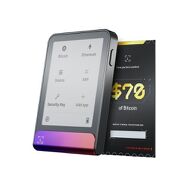 Ledger - Flex Crypto Hardware Wallet with Recovery Key - Crimson Magenta