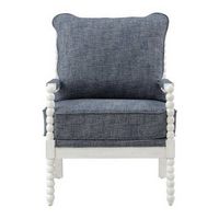 OSP Home Furnishings - Kaylee Spindle Chair - Indigo