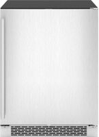 Zephyr - 5.11 Cu. Ft. Brisas 24 in. 8-Bottle and 98-Can Built-in Single Zone Beverage Cooler - St...