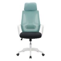 CorLiving - Workspace Mesh Back Office Chair - Teal and Black