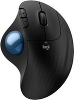 Logitech - ERGO M575 S Wireless Ergonomic Trackball Mouse - Wireless - Black