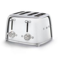 SMEG - TSF03 4-Slice Wide-Slot Toaster - Stainless Steel