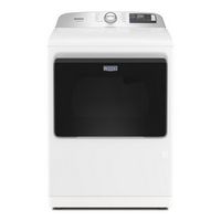 Maytag - 7.4 Cu Ft. Smart Electric Dryer with Pet Pro Option - White