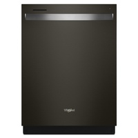 Whirlpool - 24” Hidden Control Built-In Stainless Steel Tub Dishwasher with AI Intelligent Wash -...