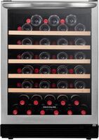 Frigidaire - 57 Bottle Wine Cooler - Stainless Steel