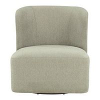 OSP Home Furnishings - Lucia Swivel Chair - Fog