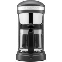 KitchenAid - 12-Cup Drip Coffee Maker with Spiral Showerhead and Programmable Warming Plate - Mat...