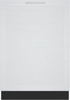 Bosch - 100 Series 24" Top Control Smart Built-in Stainless Steel Tub Dishwasher with PrecisionWa...