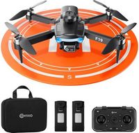 Contixo - F19 Brushless Motor GPS Drone with Remote Controller - Silver