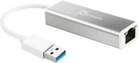 j5create - USB 3.0 Gigabit Ethernet Adapter - Silver