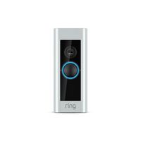 Ring - Wired Doorbell Plus Smart Wi-Fi Video Doorbell - Satin Nickel