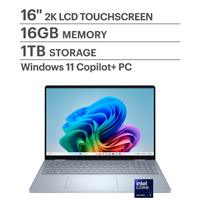Dell - Plus - Copilot+ PC - 16" 2K 2-in-1 Touchscreen Laptop - Intel Core Ultra 7 256V 2024 - 16G...