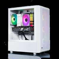 Thermaltake - Quartz i350 R4 Gaming Desktop - 14th Gen Intel Core i5-14400F - 16GB Memory - NVIDI...