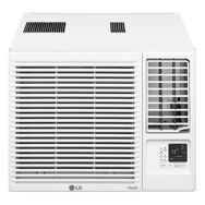 LG - 18,000 BTU 230V Window Air Conditioner - White