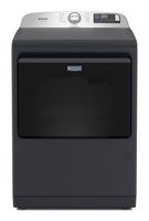 Maytag - 7.4 Cu Ft. Smart Gas Dryer with Steam and Pet Pro Option - Midnight Steel