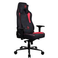 Arozzi - Vernazza Series Top-Tier Premium Supersoft Upholstery Fabric Gaming Chair - Red