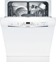 Bosch - 100 Series 24&quot; Front Control Tall Tub Built-In Dishwasher with Hybrid Stainless-Steel Tub...