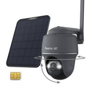 Reolink - Go Series G440 4K 8MP Solar Outdoor Wireless 4G LTE Pan Tilt Security Camera with SIM C...