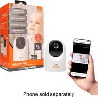 MOBI - Cam PRO Intelligent Baby &amp; Nursery Monitoring Indoor Pan, Tilt, Zoom Security Camera w/ Te...