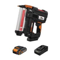 WORX - Nitro 20V Cordless 18GA Brad Nail Gun (1 x 2.0Ah Battery & 1 x Charger Included) - Black