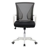 CorLiving - Workspace Mesh Back Office Chair - Black and White