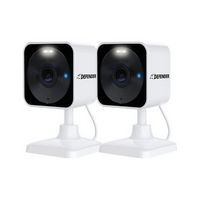 Defender - GO 2K AI POWERED Plug-in Power Indoor/Outdoor Home Security, Baby &amp; Pet Camera - 2 Pac...