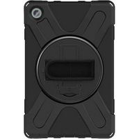 SaharaCase - Protection Hand Strap Series Case for Lenovo Tab M10 Plus (3rd Gen) - Black