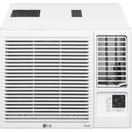 LG - 330 sq. ft. 7,600 BTU 115-Volt Window Air Conditioner with Cool, Heat and Wi-Fi Control - White