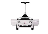 Best Rideon Cars - Fiat 500 Push Car Stroller - White