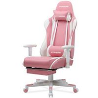 GTPlayer - GT002 Ergonomic Leather Ergonomic Gaming Chair - Pink