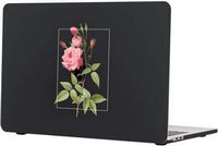 SaharaCase - Hybrid-Flex Arts Case for Apple MacBook Pro 13" Laptops - Black