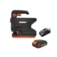 WORX - WG869 20V Power Share Spreader for Grass Seed, Fertilizer and Deicer - Black