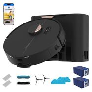bObsweep - Dustin Robot Vacuum &amp; Mop, Auto-Empty Odor Control Dock with 1 Gal Capacity, Privacy F...